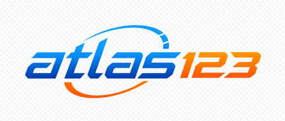 Logo atlas123 berwarna terang